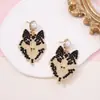 Pendientes de Moda Creativos Transfronterizos Imitación de Perla de Zirconia Lobo Distintivos Sencillos Versátiles Nicho Tendencia
