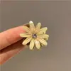 Presilha Grande de Flor para Pegar Cabelo Presilha de Cabelo Acessório de Cabeça Grande para Adulto Presilha de Cabelo para Parte de Trás da Cabeça Estudante Feminina Estilo Coreano Celebridade da Internet Cartão de Joia Pequena