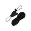 Polia de acampamento ao ar livre, cordão ajustável, tenda, tensor de corda à prova de vento, dossel, puxador de corda, tensor de corda, fivela de corda de vento