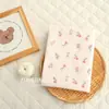 Patrón de Rayas Caladas Algodón Puro Estilo Coreano Fresco Tela Grado A para Cortinas de Madre y Bebé, Camisas y Vestidos