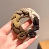 Elástico de Cabelo Estilo Zhao Lusi para Mulheres, Corda Trançada Colorida de Alta Qualidade, Novo Elástico para Coque 2025, Acessório de Cabelo com Alta Elasticidade