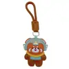 Chaveiro Criativo Sanxingdui Cultural e Criativo de Couro Pequeno Animal Boneco Pingente de Mochila Pingente de Bolsa Desenho Animado Pequeno Presente