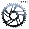 Biela para Bicicleta de Montaña GXP Offset de 3 mm 30T-42T Aleación de Aluminio Negra MTB Doble Plato