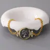 Pulsera de la Diosa Romana Antigua de la Fortuna Cadena Cubana Vintage Transfronteriza Moneda Réplica Joyería de Moneda de Plata Venta Directa al por Mayor