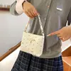 2026 Bolso Nuevo para Mujer Estilo Coreano Lunares Lazo Nuevo Plegado Bolso de Axila Moda Ins Versátil Bolso de Mano
