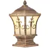 Luz de Cabeza de Columna Solar para Exteriores, Valla, Portón, Pilar, Impermeable, Jardín Chino, Villa, Luz de Jardín