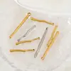 Colgante de acero inoxidable de forma irregular larga estilo simple transfronterizo chapado en oro de 18k al vacío accesorios para joyería de collar y pendientes DIY venta al por mayor