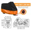 Funda para Motocicleta 210D Exportación Amazon con Empalme, a Prueba de Nieve, a Prueba de Viento, Impermeable y Engrosada para Vehículo Eléctrico