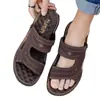 Sandálias Antiderrapantes para Homens, Sola Macia Massageadora, Nova Moda de Verão, Estilo Quente Casual, Sandálias de Praia Resistentes ao Desgaste para Homens