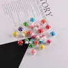 Resina de Colores Luminosos Pequeño Hongo Acrílico DIY Hecho a Mano Pulsera Collar Colgante Material de Joyería Accesorios