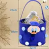 Bolsa de Feltro Desenho Animado Bolsa de Presente Acompanhante Bolsa de Mão Bolsa de Presente Publicitário Balde de Armazenamento de Feltro Lua Cheia Presente Acompanhante Balde de Abraço