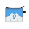 Nuevo Monedero de Doraemon, Tarjetero para Estudiantes y Niños, Linda Bolsa de Almacenamiento, Estuche para Auriculares de Alto Valor