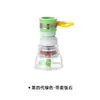 Filtro para Grifo Cocina Ahorro de Agua Purificación de Agua Cabezal Antisalpicaduras Retráctil con Piedra Maifan Cabezal de Ducha para Grifo