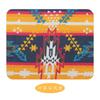 Alfombrilla de ratón de lona de estilo étnico con varios patrones y personalidad para juegos de oficina, bonita y con dibujos animados