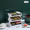 Ferramenta de Preparo de Acompanhamento Comercial Tendência Multifuncional Panela Quente Restaurante Dedicado Rack de Exibição de Alimentos Rack de Armazenamento de Ingredientes