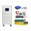 Batería de Fosfato de Hierro y Litio para Almacenamiento de Energía en el Hogar 48V300Ah Kit DIY Chasis de Chapa Metálica Adecuado para Celdas de 280/314Ah