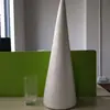 Torre de macarrones, cono de espuma de polietileno, modelo de bola, arcilla ultraligera, accesorios para árbol de Navidad, decoración DIY, 6-50 cm