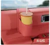 Caja de almacenamiento para puerta de coche, bolsa de almacenamiento para coche, portavasos, soporte para teléfono, caja de almacenamiento lateral, portabebidas multifuncional