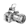 Lanterna de Cabeça com Luz Forte, Longa Duração de Bateria, Bateria de Lítio, Lanterna de Cabeça com Sensor Inteligente, Luz de Câmera de Alta Potência, Lanterna para Pesca, Lanterna para Pesca Noturna