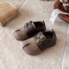 Zapatos Planos Mary Jane con Estampado de Leopardo para Niña 2026 Nuevo Estilo Otoño/Invierno Estilo Bosque Ligeros Suela Suave Versátiles Zapatos de Princesa para Bebé