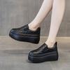 Mocasines para Mujer 2026 Primavera Nuevos Versátiles Zapatos Casuales Suela Gruesa Estilo Chanel Slip-On