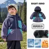 Chaqueta de Algodón Gruesa Impermeable con Bloques de Color Estilo Europeo para Niños 2026 Nuevo Modelo Ropa para Niños Pequeños Abrigo de Algodón