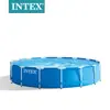 Piscina Intex Serie Piscina de Estructura Grande Familiar Exterior Privada Grande Piscina de Juegos Acuáticos Mayoreo