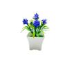 Flor Artificial Falsa en Maceta Simulada Bonsái Adornos de Flores Artificiales Flor Artificial de Plástico Venta al por Mayor Planta Verde Simulada Bonsái Pequeño Productos Transfronterizos
