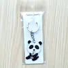China Sichuan Chengdu Turismo Conmemora Panda Gigante Tamaño Grande para Enviar a Estudiantes y Amigos Llavero Regalo de Acompañamiento Pequeños Regalos