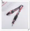 Porta gafete de identificación, cordón para teléfono móvil, correa para el cuello cultural, etiqueta tejida bordada de motocicleta, cordón con colgante de llavero de motocicleta