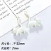 Nuevo Colgante de Gato 3D Lindo Estilo Ins de Color Caramelo Accesorios para Colgantes de Joyería Hecha a Mano DIY