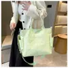 Bolsa de Papel Dupont com Zíper, Lavável, Resistente a Amassados, Resistente a Rasgos, Bolsa Tote de Papel Kraft Tyvek, Bolsa de Ombro Único Transversal, Personalizável