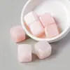 Cubo de Piedra de Cristal Rosa Amatista Natural Venta al por Mayor Piedra de Paisajismo para Acuario de Cristal Piedra para Vino Helado Piedra Cruda Natural