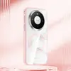 Wlons Es Adecuado para Funda de Teléfono Móvil Huawei Mate80 Mate80Promax Funda Dura Transparente Magnética de Cobertura Total