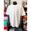 Camiseta Trendy Estilo Americano con Cuello Henry de Manga Corta para Hombre, Verano Casual Oversize Holgada de Gofre Color Sólido Top Elegante