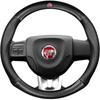 Capa de Volante Fiat, Couro Genuíno, Adequada para Todas as Estações, para Modelos Viaggio, Ottimo, Freemont, Palio e Punto
