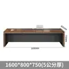 Mesa Executiva Hefei Maiya Furniture para Negócios Mesa de Gerente para 1 Pessoa Mesa Executiva Mobiliário de Escritório Conjunto de Mesa e Cadeira