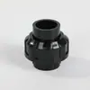 Conexões para tubos de água cotovelo T de três vias reto aquário conexões de fornecimento de água superior e inferior juntas plásticas adesivo preto outros