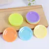 Mini Disco Colorido Simulado Pequeño Plato Vacío Contenedor Accesorios Escena Miniatura Casa de Juego Juguetes