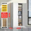 Archivero metálico de cinco secciones, gabinete multi-nivel para documentos con cerradura, gabinete para comprobantes financieros, gabinete de archivo para oficina