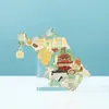 Atracciones Turísticas de China Imanes para Refrigerador de Souvenir Imanes Estéreo 3D Venta al por Mayor Serie Jiangsu Imanes para Refrigerador Ciudad de Metal