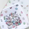 K9 Deslumbrante 6*8mm Corte Princesa Flor de Gelo Base Pontiaguda Translúcido Iluminador Luxo Leve Alta Qualidade Acessórios de Nail Art Usáveis