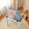 Cojines para asientos de estudiantes, diseñados específicamente para aulas de primaria y secundaria, taburetes cuadrados, sillas, cojines antideslizantes para todas las estaciones, almohadillas de asiento extraíbles y lavables, para uso en el aula