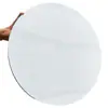 Plato giratorio de losa de roca para uso doméstico, mesa de comedor redonda para apartamento pequeño, superficie giratoria de plato para mesa redonda de losa de roca