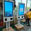 Máquina de Pedido y Pago de Autoservicio de 21.5/27/32 pulgadas, Fabricante de Terminales de Pago con Cámara para Restaurantes y Pago de Autoservicio