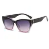 Venta Directa de Fábrica Gafas de Sol Cuadradas de Moda Europeas y Americanas Gafas de Sol para Mujer con Montura Cuadrada Transfronterizas de Comercio Exterior Gafas Listas para Usar