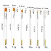 Set de 6 Pinceles de Nylon, Pincel para Glaseado, Herramienta para Colorear y Delinear, Herramienta para Hornear, Pincel para Pintar Pasteles de Fondant