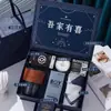 Novo Estilo Presente de Acompanhante para Padrinho para Homens Caixa de Presente de Casamento para Padrinho Homens para Meninos Prático de Nicho Presente de Alta Qualidade
