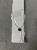 Novo Pingente de Colar Estilo Chanel com Coração de Pêssego em Resina, Luxo Leve, Colar Simples e Elegante para Clavícula, Presente, Direto do Fabricante