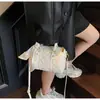 Bolsa de Mão Simples Estilo Coreano Moda Europeia e Americana Bolsa Almofada Nova Tendência Feminina Bolsa Boston de Ombro Transversal